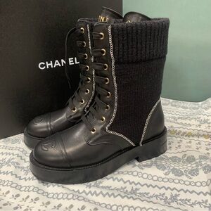 Chanel Black Women's Boots